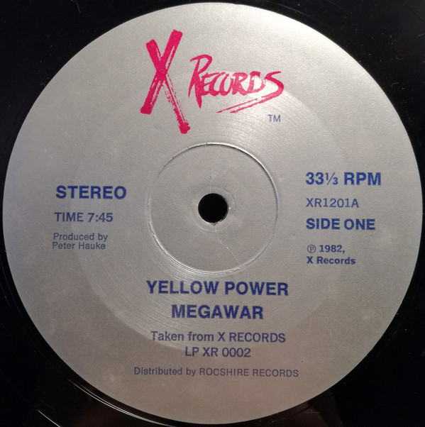 YELLOW POWER - MEGAWAR - LP Vinyl