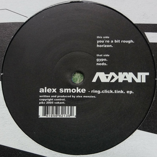 LTU3NzUuanBlZw-2.jpeg ALEX SMOKE - RING.CLICK.TINK. EP - 12 Inch vinyl