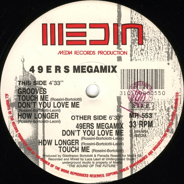 49ERS - TOUCH ME - LP Vinyl