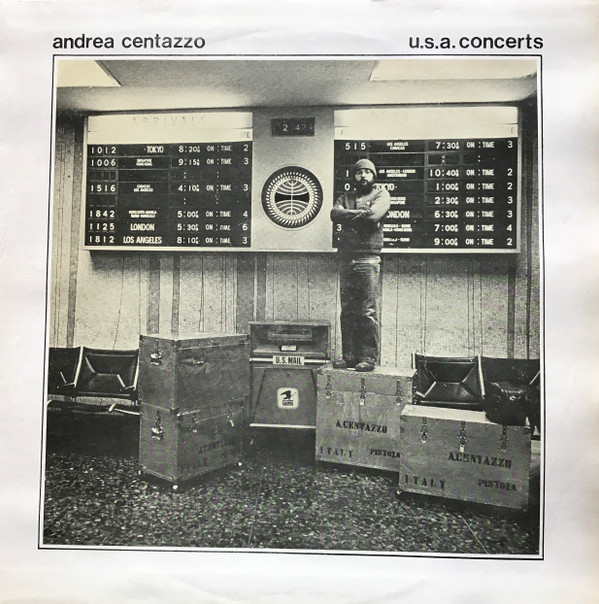 ANDREA CENTAZZO - U.S.A. CONCERTS - LP Vinyl