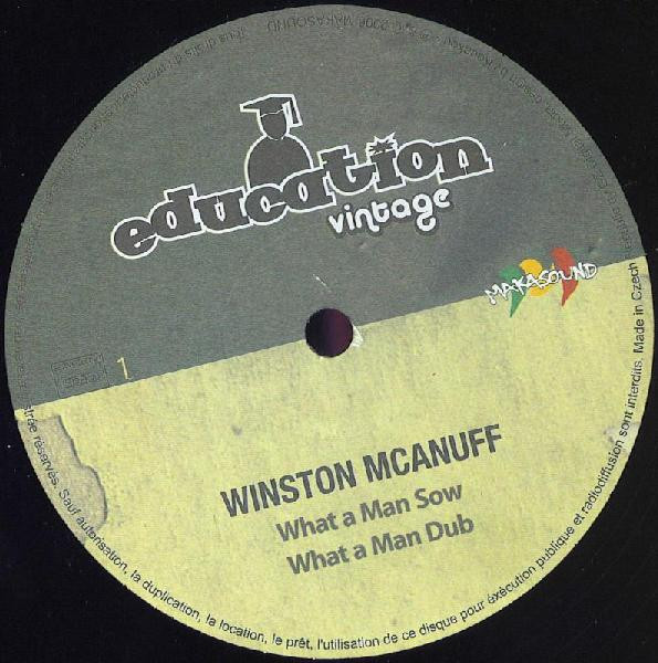 WINSTON MCANUFF - WHAT A MAN SOW/DUB - LP Vinyl