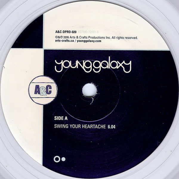 YOUNG GALAXY - SWING YOUR HEARTACHE - LP Vinyl