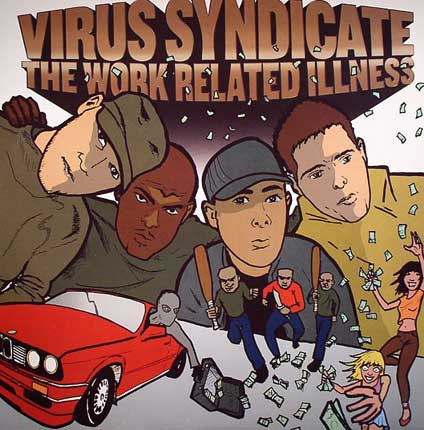 LmpwZw-275.jpeg VIRUS SYNDICATE - WORK RELATED ILLNESS - LP Vinyl