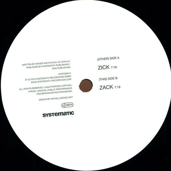 WEICHHOLD & NAMITO - ZICK ZACK - 12 Inch vinyl