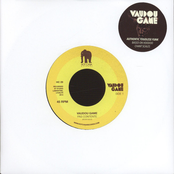VAUDOU GAME - PAS CONTENTE/LAZY TRAIN - 7 inch Vinyl