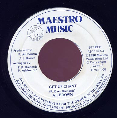 AJ BROWN - MAKING LOVE TOGETHER - 7 inch Vinyl