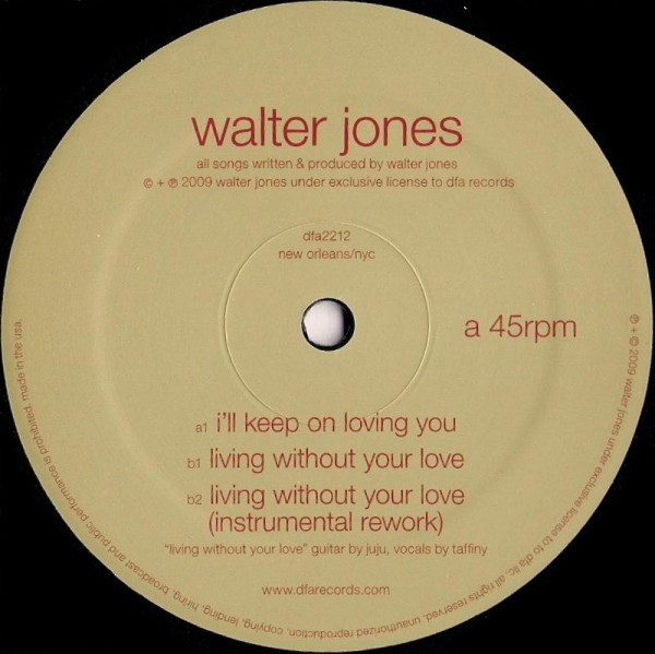 WALTER JONES - I'LL KEEP ON LOVING YOU - LP Vinyl