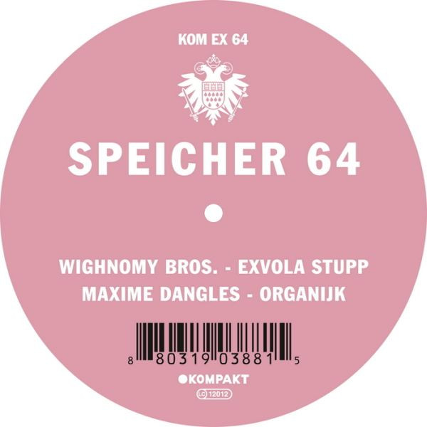 WIGHNOMY BROS / MAXIME DANGLES - SPEICHER 64 - 12 Inch vinyl