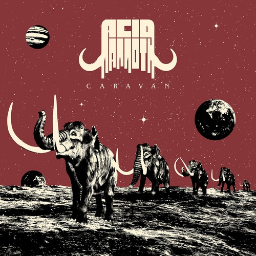 ACID MAMMOTH - CARAVAN (TRANSPARENT RED SPLATTER VINYL) - LP Vinyl