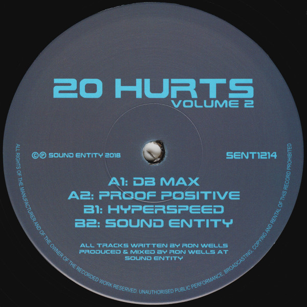 20 HURTS - VOLUME 2 - LP Vinyl