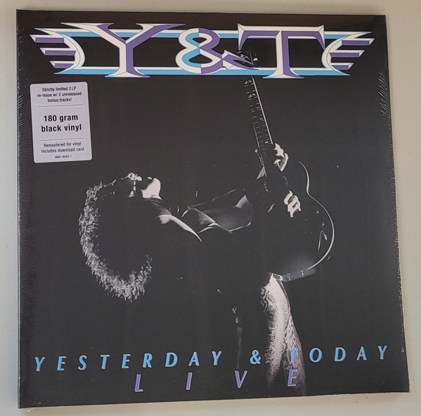 Y&T - YESTERDAY & TODAY LIVE (2LP) - LP Vinyl