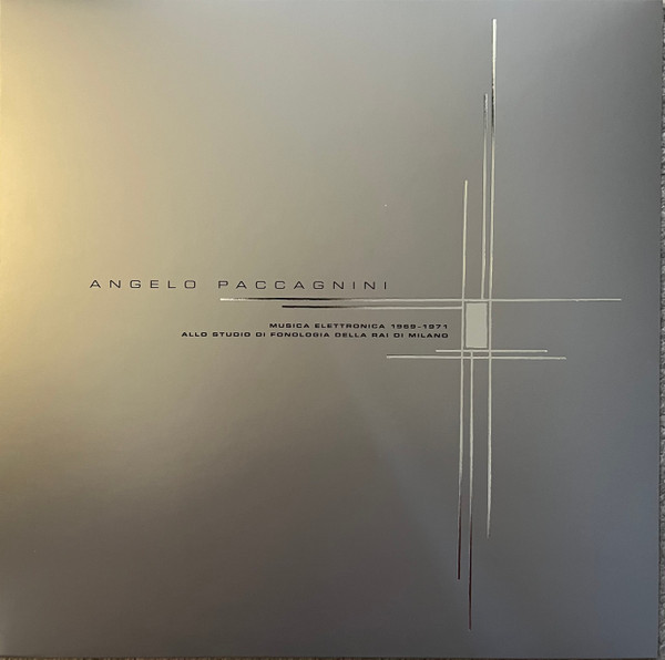 ANGELO PACCAGNINI - MUSICA ELETTRONICA 1969-1971 ALLO STUDIO DI FONOLOGIA DELLA RAI D - LP Vinyl