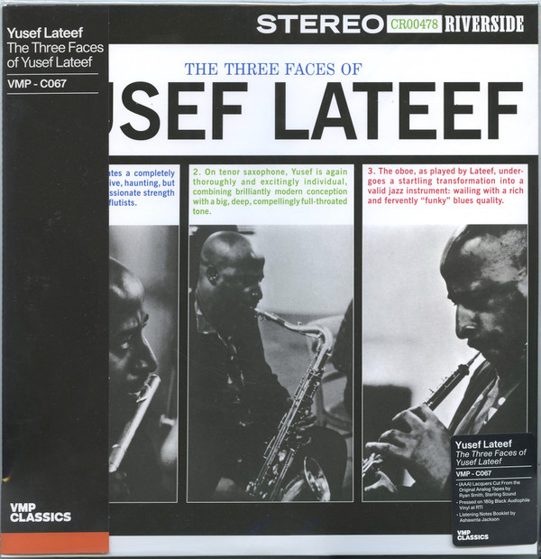 YUSEF LATEEF - THREE FACES OF YUSEF LATEEF - LP Vinyl