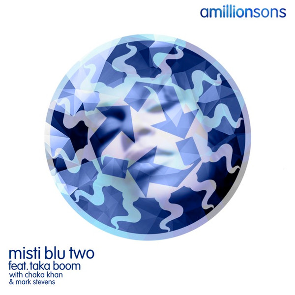 AMILLIONSONS - MISTI BLU TWO (BLUE VINYL) - 12 Inch vinyl