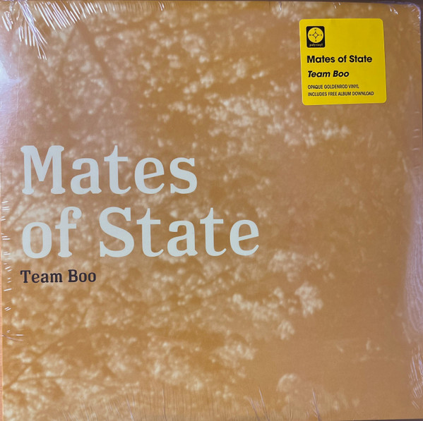 (PRE-ORDER) MATES OF STATE - TEAM BOO (YELLOW VINYL) - LP Vinyl