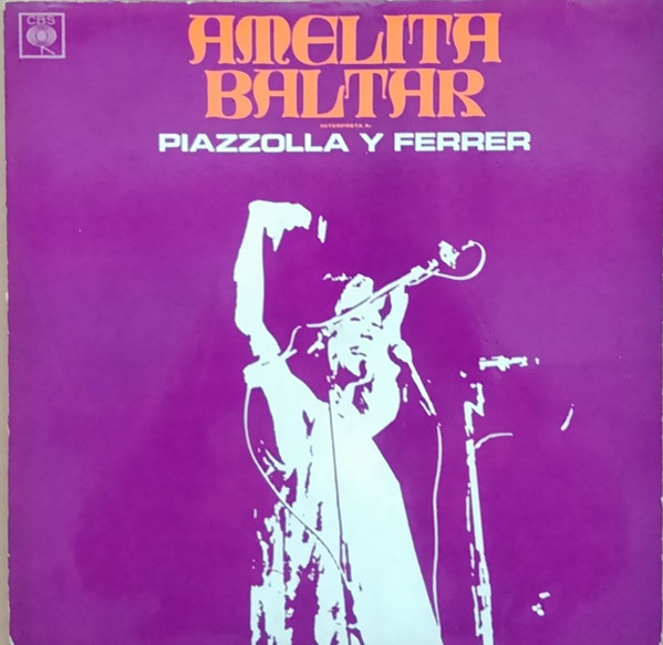 AMELITA BALTAR - PIAZZOLLA Y FERRER - LP Vinyl