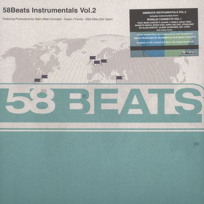 58BEATS - INSTRUMENTALS 2 - LP Vinyl