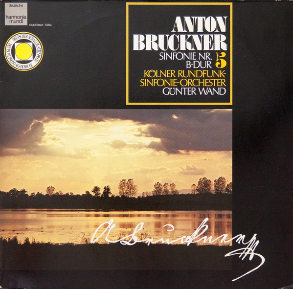 A. BRUCKNER - SINFONIE 5 B-DUR - LP Vinyl