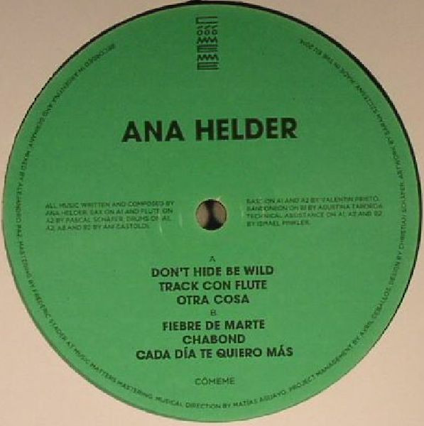 ANA HELDER - FIEBRE DE MARTE - 12 Inch vinyl