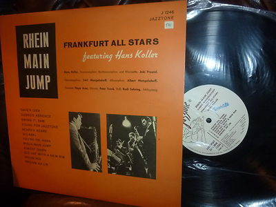 ALBERT & FRANKFURT ALL STARS MANGELSDORFF - RHEIN MAIN JUMP - LP Vinyl