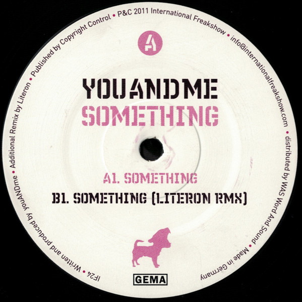 YOUANDME - SOMETHING - 12 Inch vinyl