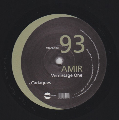 AMIR - VERNISSAGE ONE - 12 Inch vinyl