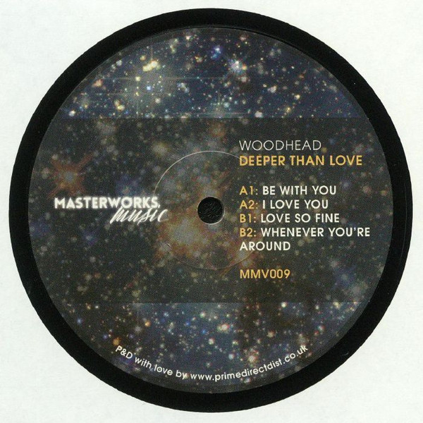 WOODHEAD - DEEPER THAN LOVE - LP Vinyl
