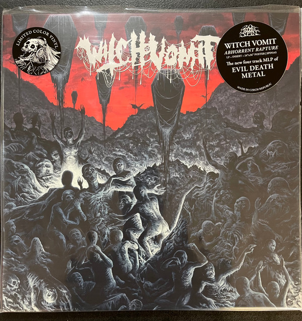WITCH VOMIT - ABHORRENT RAPTURE (COLOR VINYL) - LP Vinyl