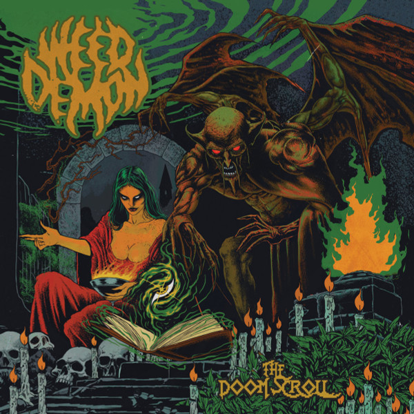 WEED DEMON - DOOM SCROLL (SPLATTER VINYL) - LP Vinyl