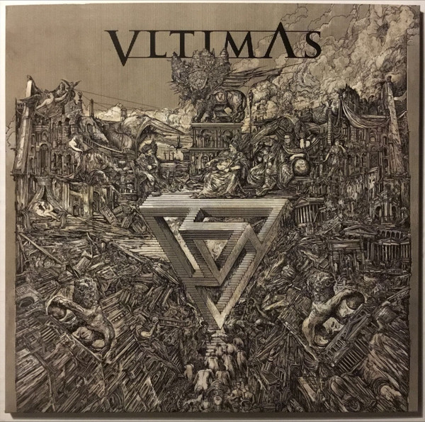 VLTIMAS - SOMETHING WICKED MARCHES IN (CLEAR & BLACK MARBLED VINYL) - LP Vinyl