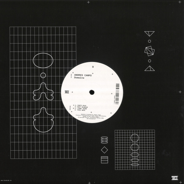 ANDRES CAMPO - DOMAINE - 12 Inch vinyl