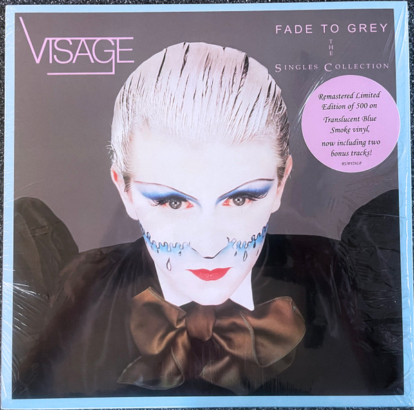 VISAGE - FADE TO GREY: THE SINGLES COLLECTION (BLUE SMOKE VINYL) - LP Vinyl