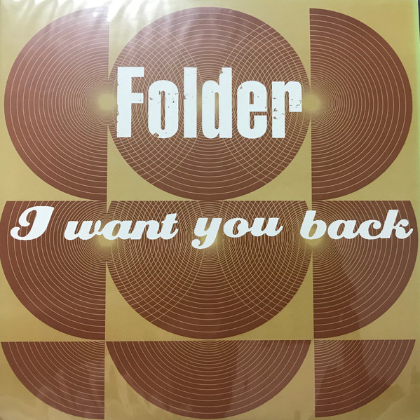 (PRE-ORDER) FOLDER - I WANT YOU BACK - 7 inch Vinyl