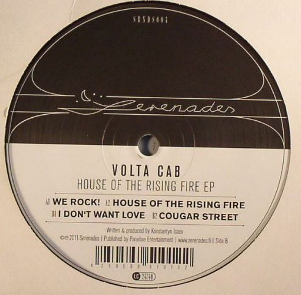 Mi01NzAyLmpwZWc-2.jpeg VOLTA CAB - HOUSE OF THE RISING FIRE - 12 Inch vinyl