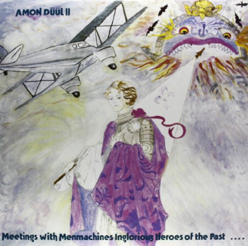 AMON DUUL - MEETINGS WITH MENMACHINES INGLORIOUS HEROES - LP Vinyl