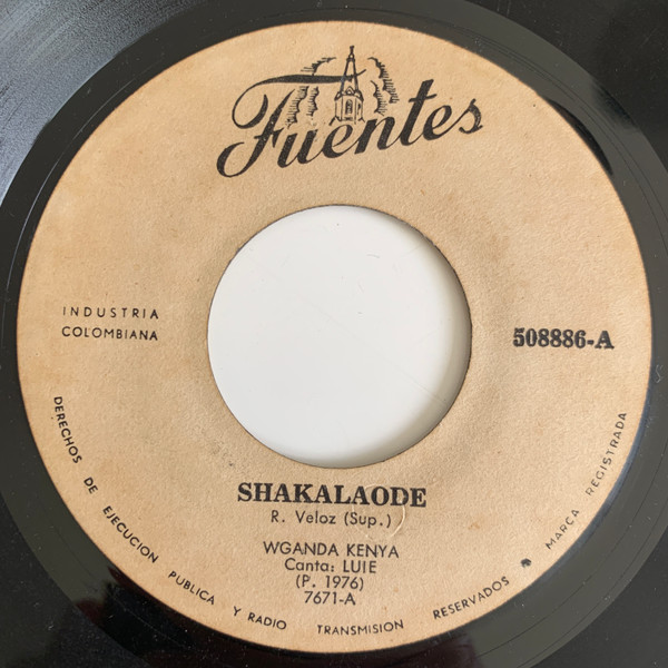 WGANDA KENYA - SHAKALAODE - 7 inch Vinyl