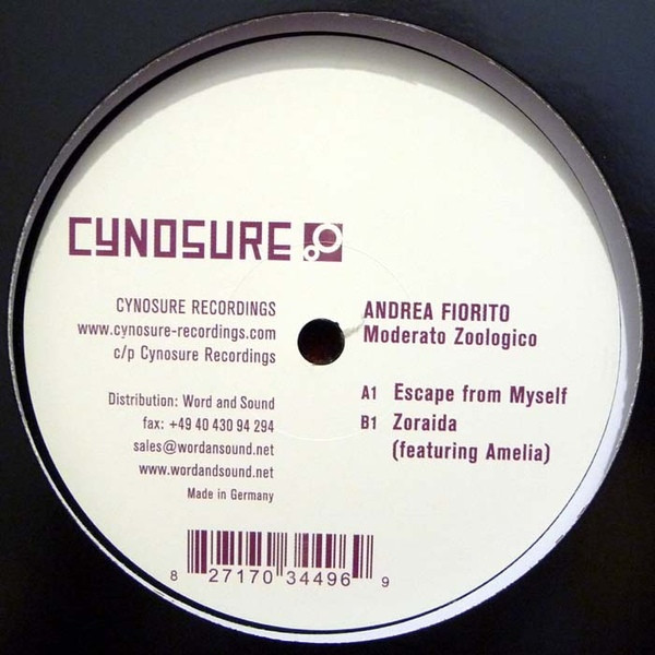 ANDREA FIORITO - MODERATO ZOOLOGICO - 12 Inch vinyl