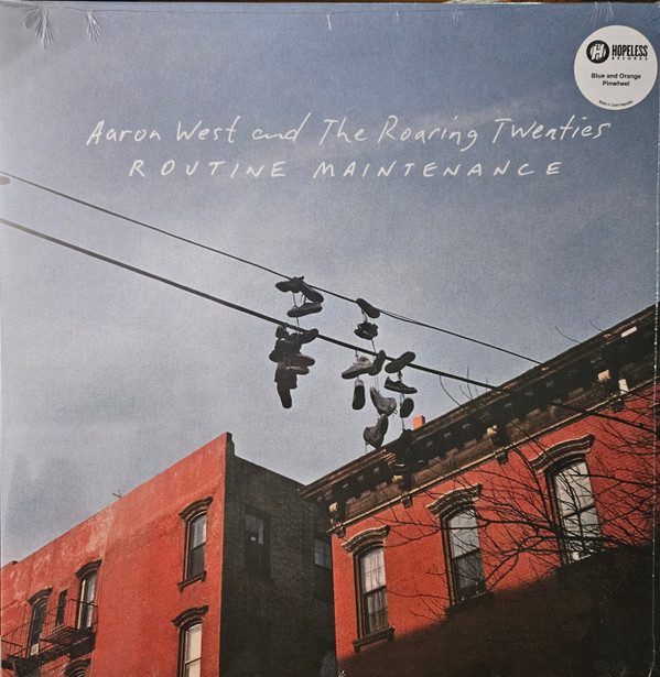 AARON & THE ROARING TWENTIES WEST - ROUTINE MAINTENANCE (LIGHT BLUE VINYL) - LP Vinyl