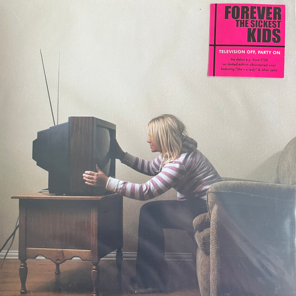 (PRE-ORDER) FOREVER THE SICKEST KIDS - TELEVISION OFF PARTY ON (COLOR VINYL) - 12 Inch vinyl