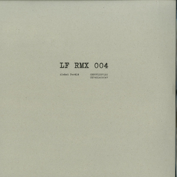 ALEKSI PERALA - LF RMX 004 - 12 Inch vinyl