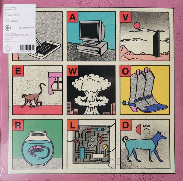 VIAGRA BOYS - CAVE WORLD (RED VINYL) - LP Vinyl