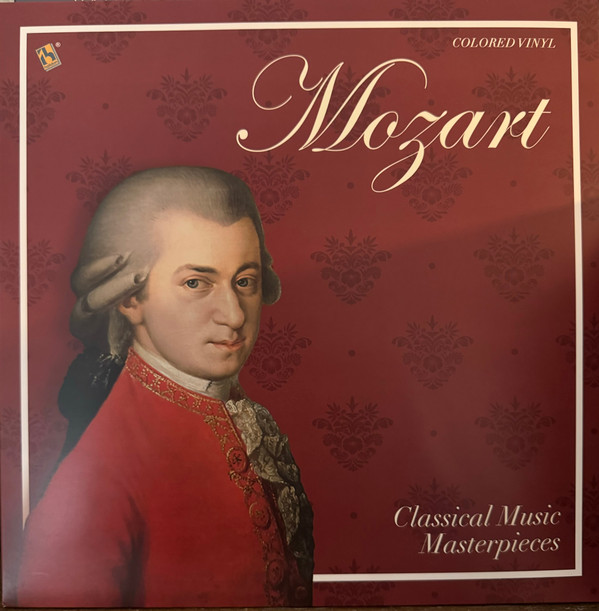 WOLFGANG AMADEUS MOZART - CLASSICAL MUSIC MASTERPIECES (RED VINYL) - LP Vinyl