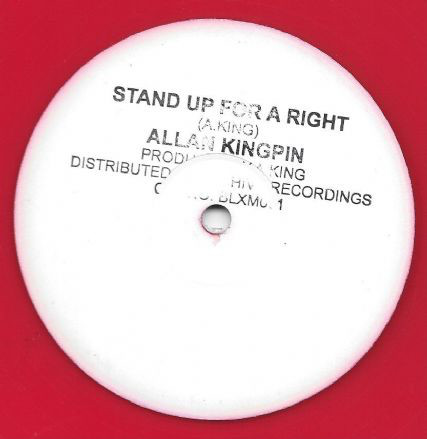 MjUtMjg1Ny5wbmc-2.jpeg ALLAN KINGPIN - STAND UP FOR A RIGHT (DUBPLATE MIX) / VERSION - LP Vinyl