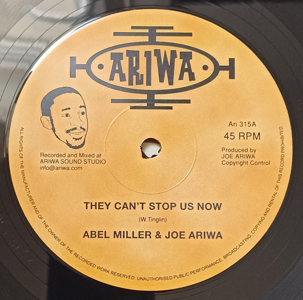 ABEL & JOE ARIWA MILLER - THEY CANT STOP US NOW - LP Vinyl