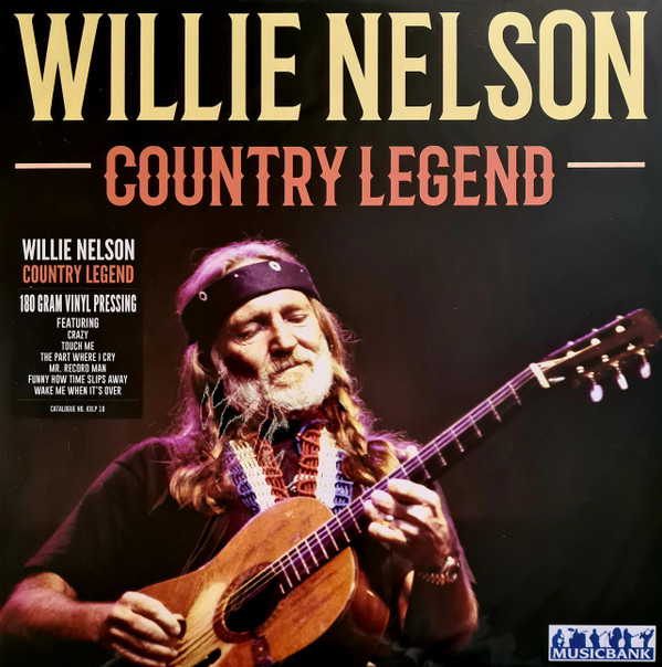 WILLIE NELSON - COUNTRY LEGEND - LP Vinyl