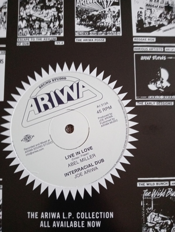 ABEL & JOE ARIWA MILLER - LIVE IN LOVE/SWAGGA DUB - LP Vinyl