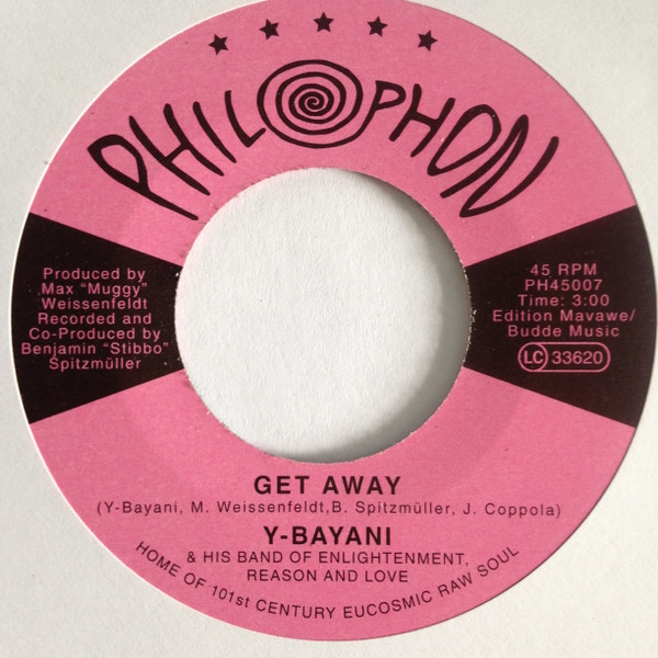 Y-BAYANI - GET AWAY - 7 inch Vinyl