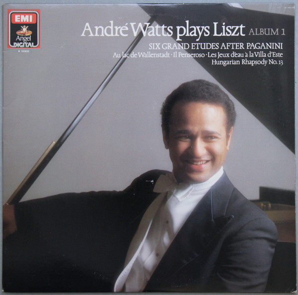 ANDRE WATTS - PLAYS LISZT - 6 GRAND ETUDES AFTER PAGANINI - LP Vinyl