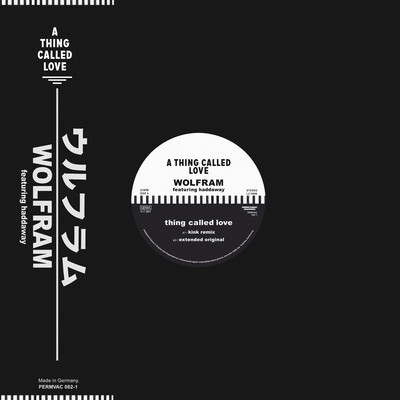 WOLFRAM - THING CALLED LOVE - 12 Inch vinyl