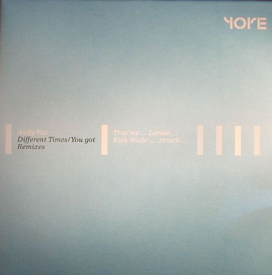 ANDY VAZ - DIFFERENT TIMES/YOU GOT REMIXES - 12 Inch vinyl